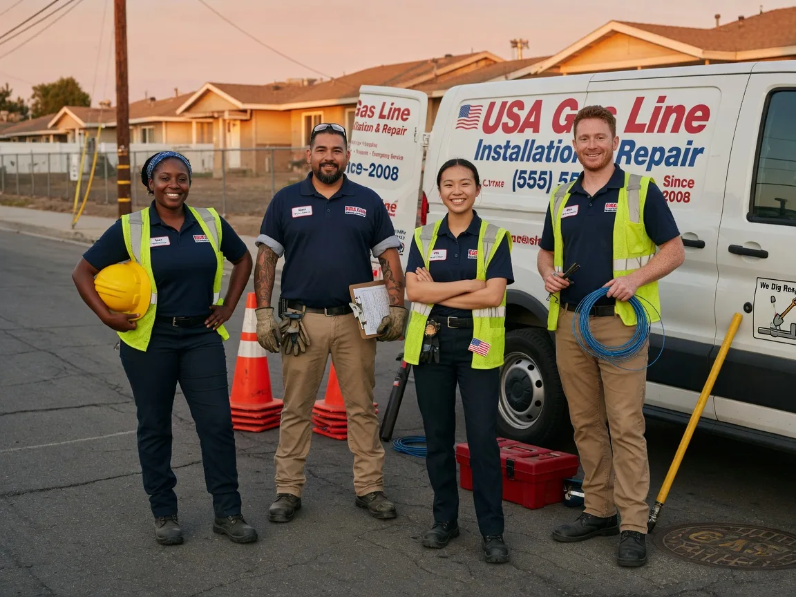 Gas Line Installation company in Excel, AL